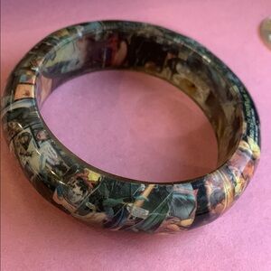 Colorful Graphic Bangle Bracelet